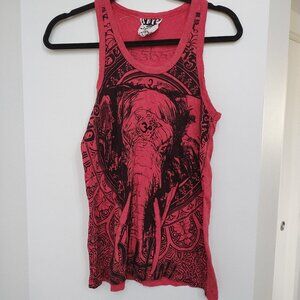 100% cotton boho tank top